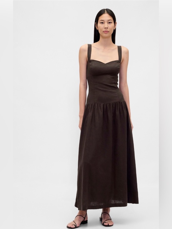 GAP Dresses & Skirts - GAP Dark Brown Sleeveless Maxi Dress